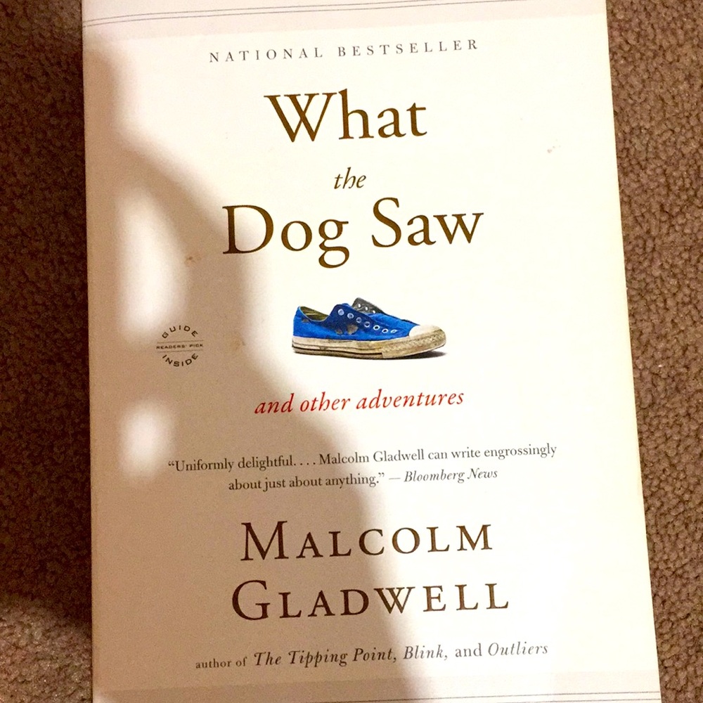 Book “what the dog saw”